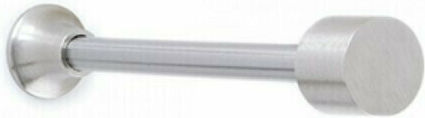 Anartisi A10 Metallic Curtain Holdback Wall Νίκελ Σατινέ