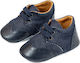 Babywalker Micro Brogues Weiche Sohle Marineblau