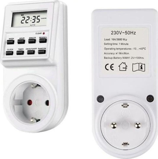 Andowl Digital Timer Socket Weekly