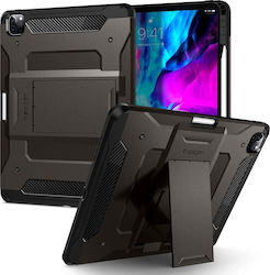 Spigen Tough Armor Pro Umschlag Rückseite Kunststoff Stoßfest Gunmetal (iPad Pro 2020 12,9 Zoll) ACS01028