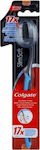 Colgate SlimSoft with Charcoal Manual Toothbrush Soft Blue 1pcs