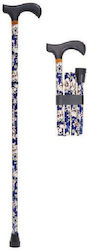 Mobiak Blue Flower Μπαστούνι Βάδισης Μπλε 0809260