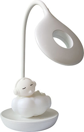Bright Sun LED Kinder Schreibtischlampe Bright Sun Earphone Chicken Weiß