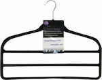 TnS Plastic Clothes Hanger for Pants Black