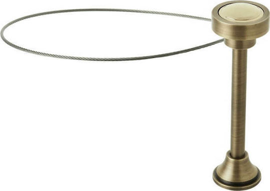 Zogometal Holdback Magnetic din Metal Bronz / Oro cu Diza 1buc
