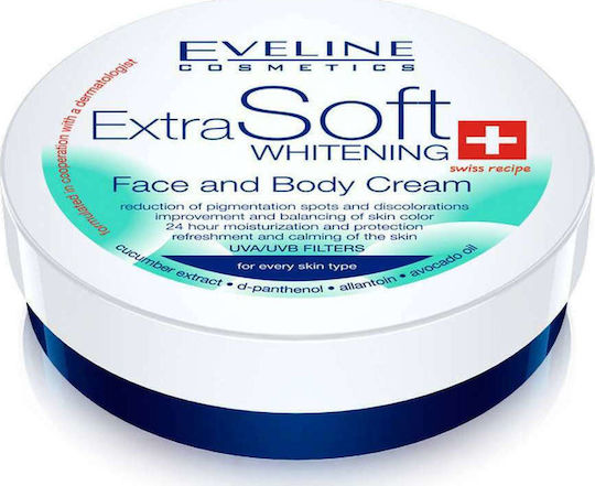 Eveline Soft Whitenning Ενυδατικό Butter Σώματος για Όλες τις Επιδερμίδες 200ml