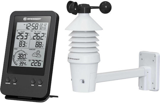Bresser 3-in-1 Professional 7002531 Wireless Stație meteorologică Digital De masă Negru Bresser 3-in-1 Professional 7002531 Wireless Stație meteorologică Digital De masă Negru