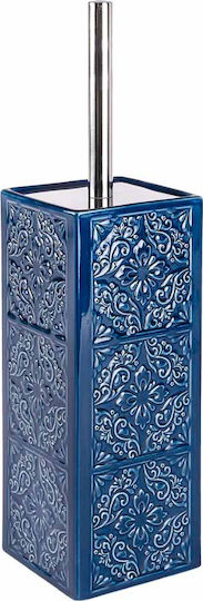 Wenko Cordoba Keramische Toilettenbürste Badezimmer Blau