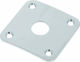 Schaller Jack Plate Jack Plate in Silber Farbe Chrom