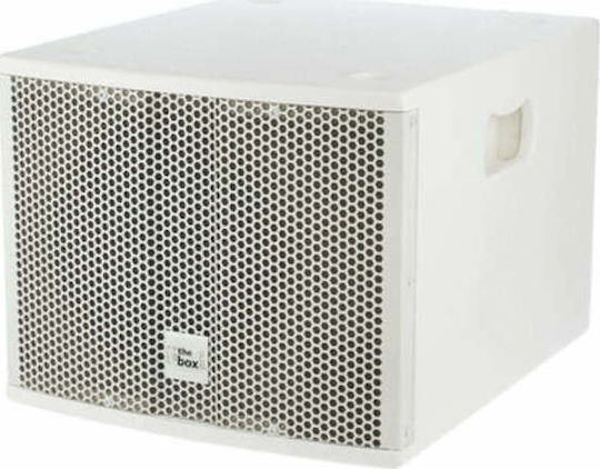 The Box Pro Achat 108 Sub A Autoîntăritor Subwoofer PA 160W 8" 36x43.5x30cm. în Culoare Alb