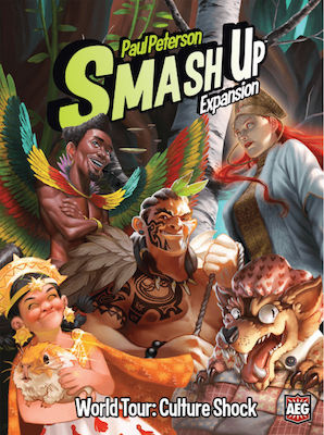 Alderac Game Expansion Smash Up: Culture Shock for 2 Players 14+ Years (EN)