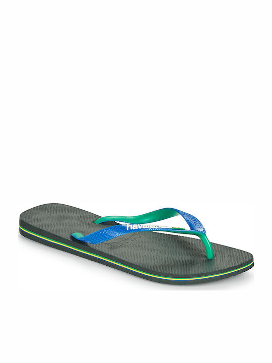 Brasil Mix Men's Flip Flops Blue