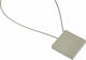 Zogometal Tie-Back Magnetic made of Metal Grey with Diza 1pcs