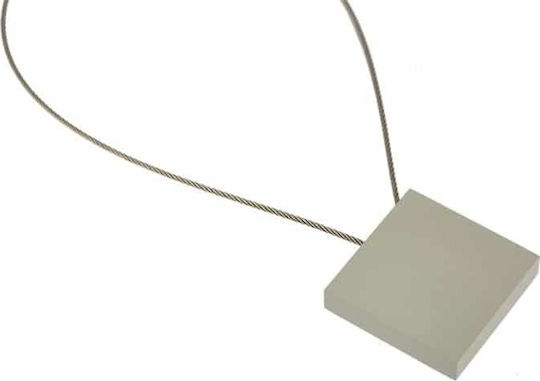 Zogometal Tie-Back Magnetic made of Metal Grey with Diza 1pcs