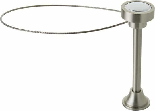 Zogometal Holdback Magnetic din Metal Nichel mat / Crom cu Diza 1buc
