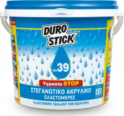 Durostick No 39 Elastomer Acrilyc Insulating Sealing 15kg Red