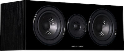 Wharfedale Diamond 12.C S019.31733 Hi-Fi Lautsprecher Buch selbst 120W 2 Anzahl von Fahrern B48xT20.8xH18cm. Schwarz