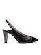 Hispanitas Cristina Leder Pumps Schwarz