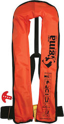 Lalizas Sigma Automatic Life Jacket Belt Adults Φουσκωτό 170N Πορτοκαλί 72154