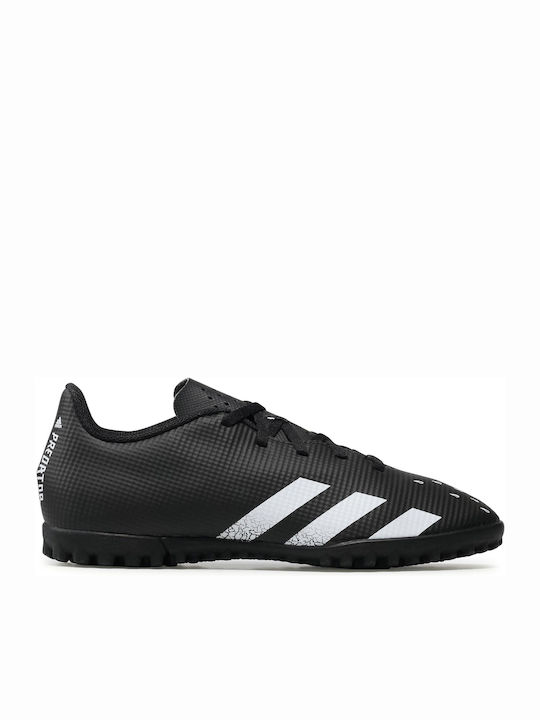 Adidas Predator Freak 4 TF Χαμηλά Ποδοσφαιρικά Παπούτσια με Σχάρα Core Black / Cloud White