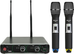 Chord SU20 Dual UHF Handheld Set Σετ Ασύρματο Μικρόφωνο Χειρός, Ζώνης Chord SU20 Dual UHF Handheld Set Σετ Ασύρματο Μικρόφωνο Χειρός, Ζώνης