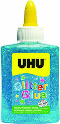 UHU Lipici Glitter Albastru 90ml