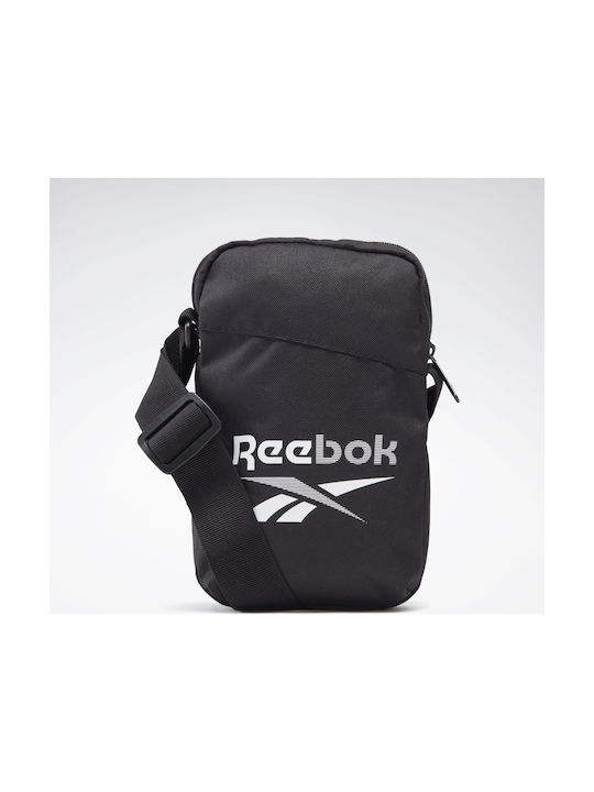 Reebok Training Essentials City Ανδρική Τσάντα Ώμου / Χιαστί σε Μαύρο χρώμα