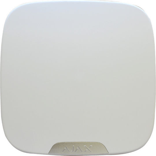 Ajax Systems Brandplate Κάλυμμα Περιφερειακών Συστημάτων Συναγερμού Brandplate για StreetSiren DoubleDeck Λευκό