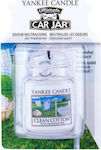 Yankee Candle Αρωματική Καρτέλα Κρεμαστή Αυτοκινήτου Car Jar Ultimate Clean Cotton