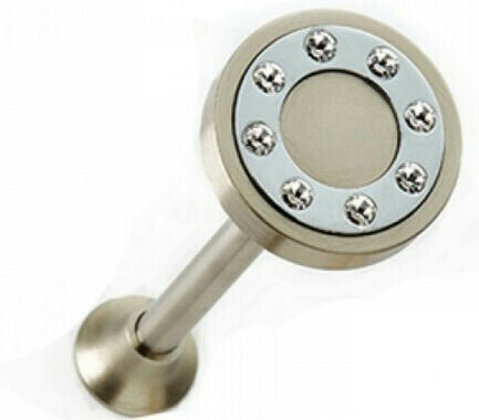 Anartisi G8 Holdback Magnetic din Metal Nikel Satin / cristal Swarovski 1buc