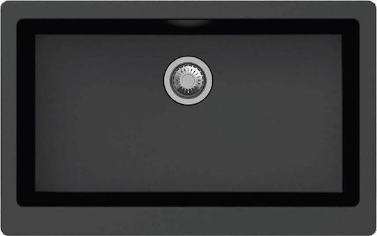 Macart Apron U-100 Undermount Sink Synthetic Granite W86.5xD54cm Onyx