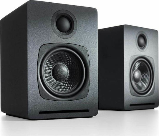 Audioengine A1 Αυτοενισχυόμενα Ηχεία με Bluetooth 60W (Ζεύγος) Μαύρα