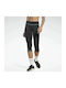 Reebok Workout Ready Detail Women's Capri Training Legging Black