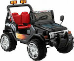 Παιδικό Ηλεκτροκίνητο Αυτοκίνητο Διθέσιο με Τηλεκοντρόλ Τύπου Jeep Wrangler 12 Volt Μαύρο