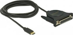 DeLock Cable RS232 25-pin male to RS232 25-pin male 1.8m (62980) 1pcs