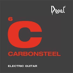 Dogal RW87B Single Carbon Electric Guitar Strings 6 Pieces
