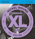Daddario XL Nickel Bass Σετ Χορδών Nickel Wound Ηλεκτρικής Κιθάρας 40 - 100" Custom Light - Long Scale