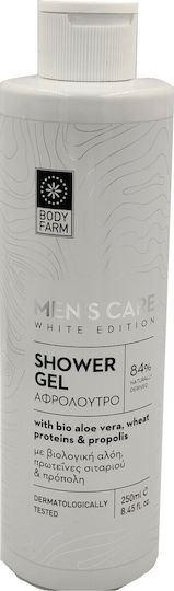 Bodyfarm Men's Care Bubble Bath Gel for Men with Woody Scent 250ml