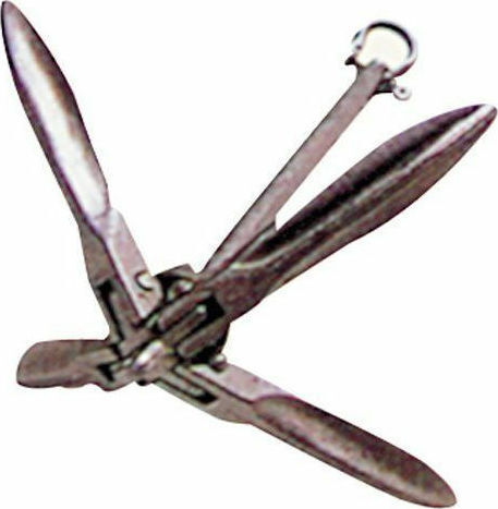 Eval Ancoră de Barcă Umbrelă Galvanizat 1.4kg 00106-1