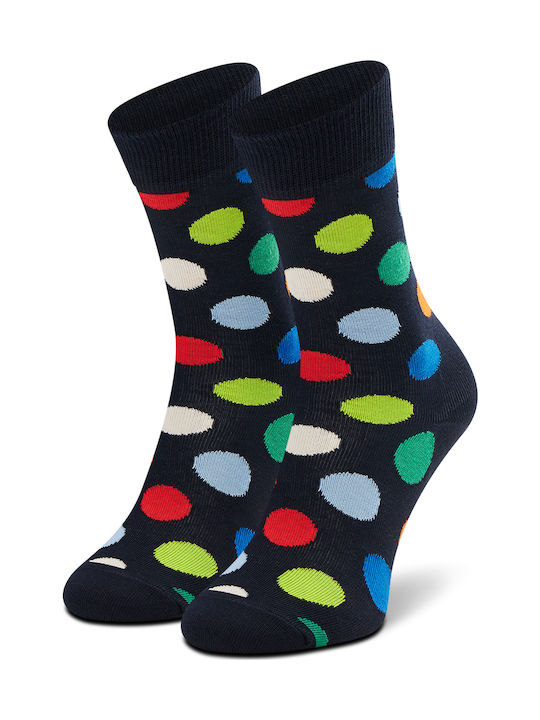 Happy Socks Κάλτσες με Σχέδια Μαύρες