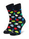 Happy Socks Unisex Κάλτσες με Σχέδια Μαύρες