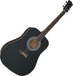 Jacky Jackson Acoustic Guitar BS41 Black