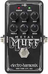 Electro-Harmonix Nano Metal Muff Pedals EffectDistortion / Noise Gate Electric Bass