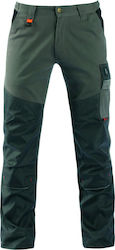 Kapriol Tenere Pro Reflective Work Trousers Green 32387 32388 32389 32390 32391 32392