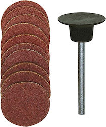 Proxxon Schleifpapiere Rund + Achse Pad Exzenterschleifer-Schleifblatt 18x18mm Set 10Stück Proxxon Schleifpapiere Rund + Achse Pad Exzenterschleifer-Schleifblatt 18x18mm Set 10Stück