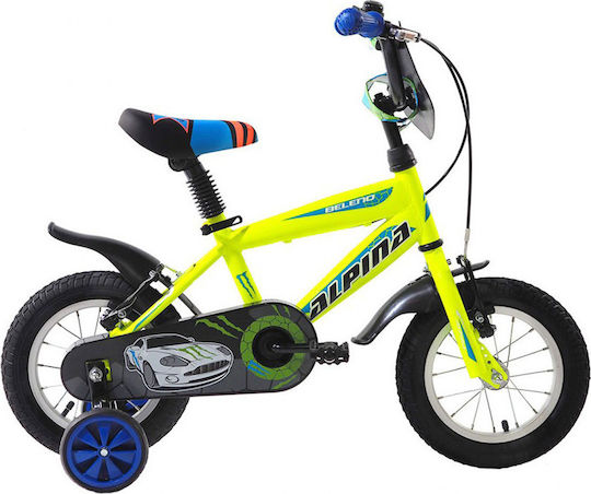 Alpina Beleno 12" Kids Bicycle BMX (2020) Yellow