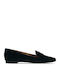 Mourtzi Leather Women's Loafers in Black Color