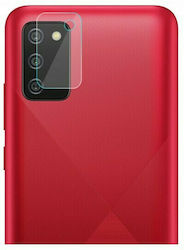 Smartfits Προστασία Κάμερας Tempered Glass Μαύρο για το Galaxy A02s
