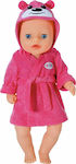 ZAPF Creation Accessories Baby Born Baby Born Little Bathrobe for 2+ Years 830581