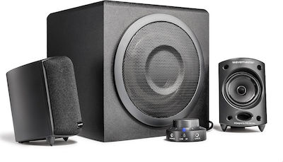 Wavemaster Moody 2.1 Wireless Speakers with Bluetooth 65W Black